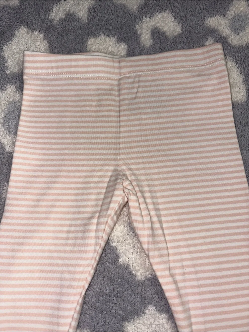 Cynthia Rowley Blue Graphic Top and Striped Fall Themed 2 Piece Set